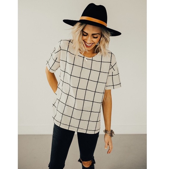 Roolee Tops - Roolee Rainee Cotton Top in Ivory